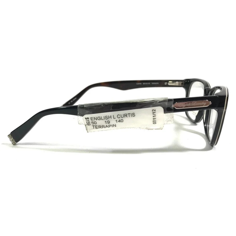 English Laundry CURTIS TERRAPIN Eyeglasses Frames Black Tortoise 50-19-140